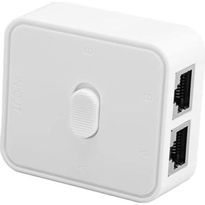 Gigabit Netwerkswitch 2-poorts RJ45 10/100/1000 Mbps Splitter