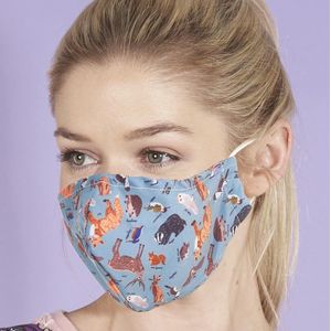 Mondkapje Bosdieren | mondmasker| gezichtmasker|Wasbaar en met Neusstrip