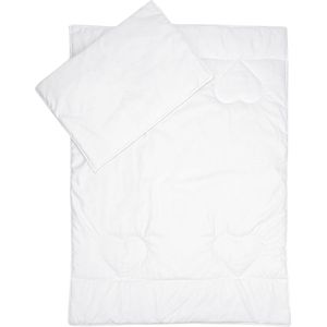 Ibenzoa® Zacht en Ademend Babybed Set met Dekbed en Kussen voor Comfortabel Slapen