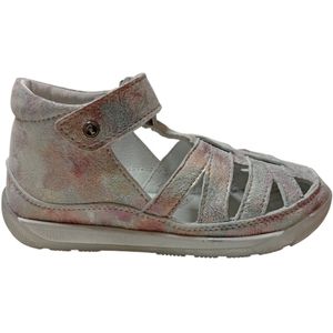 Falcotto - Mipos - Mt 24 - Velcro lederen gesloten sandalen - multi color