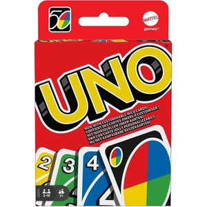 UNO kaartspel en bordspel, geschikt voor 2 - 10 spelers, kaartspel en bordspel vanaf 7 jaar.