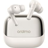 oraimo - SpaceBuds Neo+ - Draadloze Oordopjes - Wit - Actieve Ruisonderdrukking - 30 Uur Speeltijd