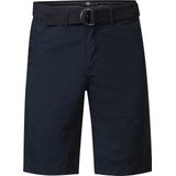 Petrol Industries - Heren Chino Short met Riem Tropicana - Blauw - Maat XXL