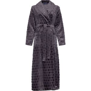 Pastunette Badjas - Lang - Fleece - Grijs - Maat 44