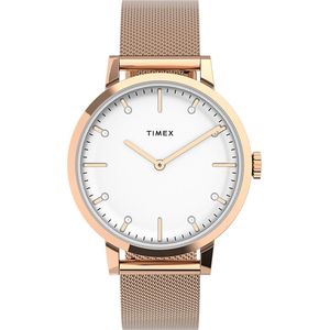 Timex Midtown TW2V37100 Horloge - Staal - Rosékleurig - Ø 36 mm