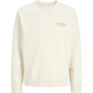 Jack & Jones Trui Jjedetroit Sweat Crew Neck Styd Aw2 12294470 Antique White Mannen Maat - XXL