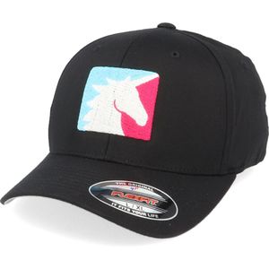 Hatstore- Unicorn Sport Logo Black Flexfit - Unicorns Cap