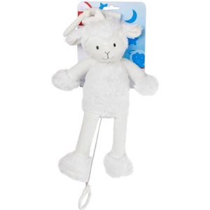 Mini Club Muziekdoos Schaap Junior 27 Cm Pluche Wit