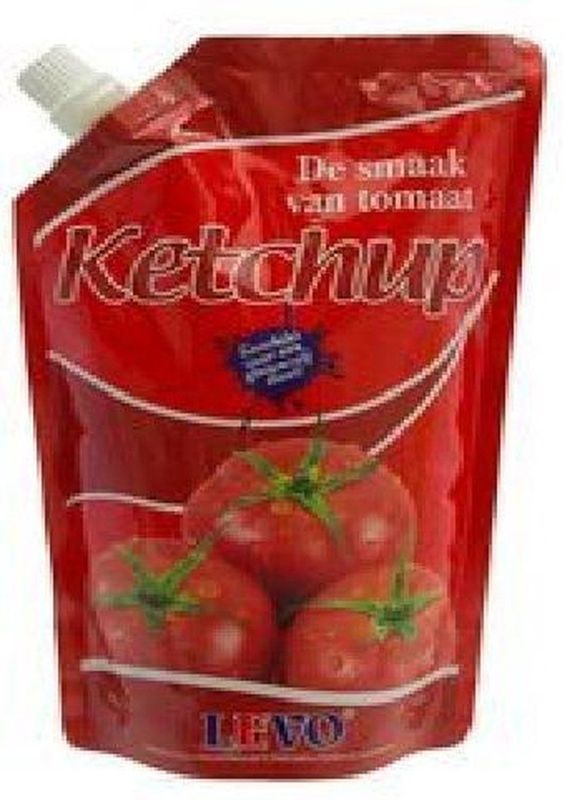 Levo | Ketchup | Pouches | 10 x 500 ml