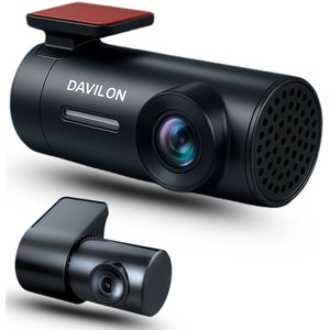 Davilon D1-DUAL Dashcam 2K | Voor & Achter | 2025 APP Model