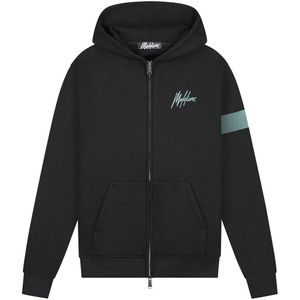 Malelions - Captain Zip Hoodie - Zwart - Hoodie