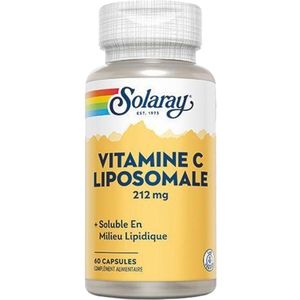 Solaray Vitamine C Liposomaal 212 mg 60 Capsules