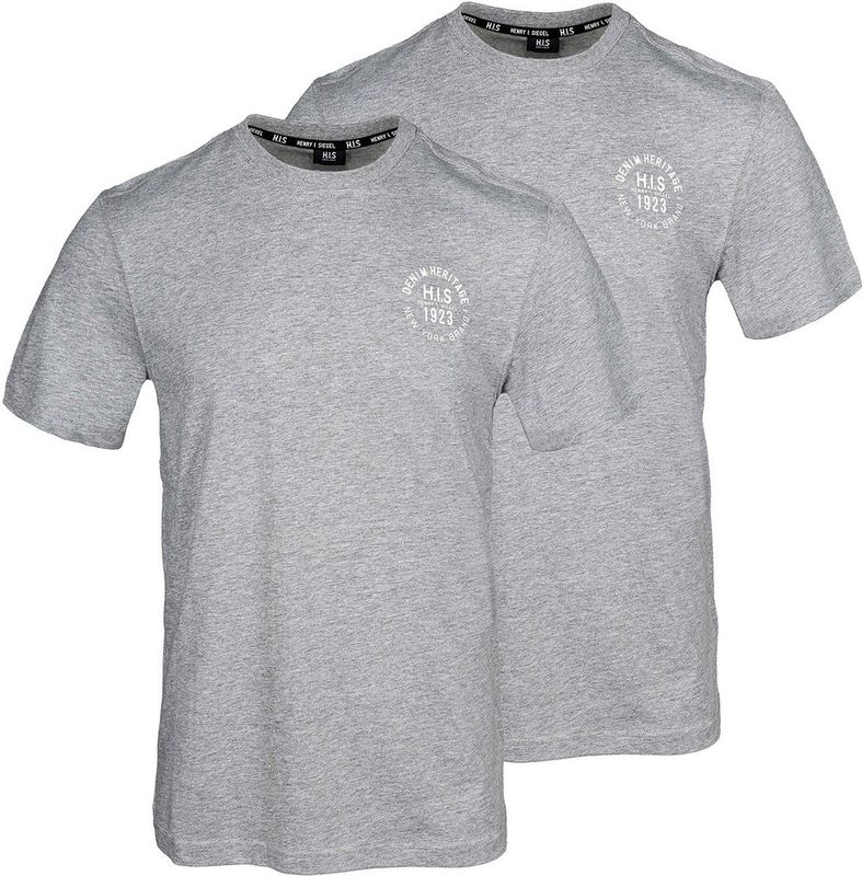 H.I.S - Denim Heritage 1923 - T-shirt - Regular Fit