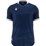 Macron Wyvern Eco Shirt Korte Mouw Heren - Marine / Wit | Maat: 3XL