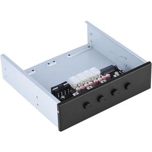 HDD Power Control Switch - 4 schakelaars voor harde schijf - SATA Drive Switcher met IDE - 2xSATA 15Pin interfaces - desktop PC computer optisch station .