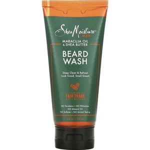SheaMoisture - Maracuja Oil & Shea Butter - Baardwash - 355ml - Verkwikkend