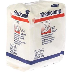 Hartmann - Medicomp - MDR steriel 4 laags kompres - 7,5 x 7,5cm