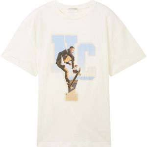 TOM TAILOR oversize printed t-shirt Jongens T-shirt - Maat 140