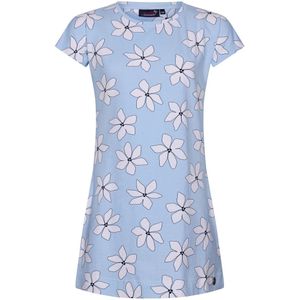 Rebelle Nachthemd Flower - Blauw - Bio Katoen - Maat 128