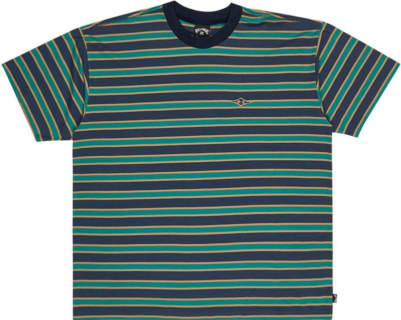 Billabong - Baxter - T-shirt - Garengeverfde Gestreepte Jersey - Korte Mouwen