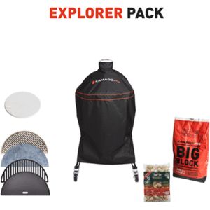 Kamado Joe Classic 3 - Explorer Pack - Houtskoolbarbecue