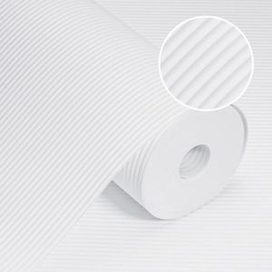 Plankvoeringen Lademat EVA Niet-Klevende Antislipmat Waterdicht - Keukenladematten voor Koelkast Laden Planken - Wit - 40cm x 600cm