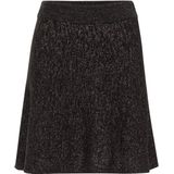 WE Fashion - Rok - Met Glittergaren - Regular Fit - Elastische Tailleband
