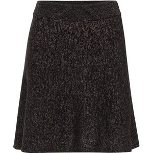 WE Fashion - Rok - Met Glittergaren - Regular Fit - Elastische Tailleband