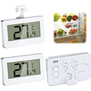 Digitale Koelkastthermometer met LCD-Display en Alarm - 3 Stuks - Voor Thuis en Restaurants