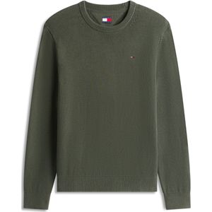 Tommy Jeans - Slim Fit - Pullover - Effen - Puur Katoen