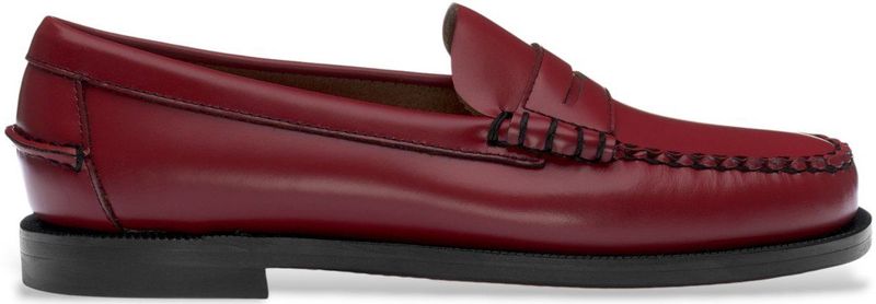 Sebago - Dan - Klassieke Leren Mocassins - Kastanjebruin - Casual