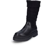 Liu Jo - Love 65 Knit Boots - Enkellaarsjes - Zwart