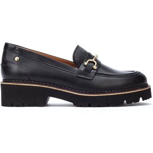 Pikolinos Vicar - Dames Instapper - Zwart - Leer