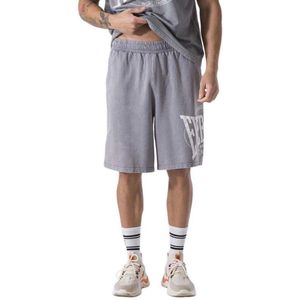 Everlast Washed Korte Broek Grijs S Man