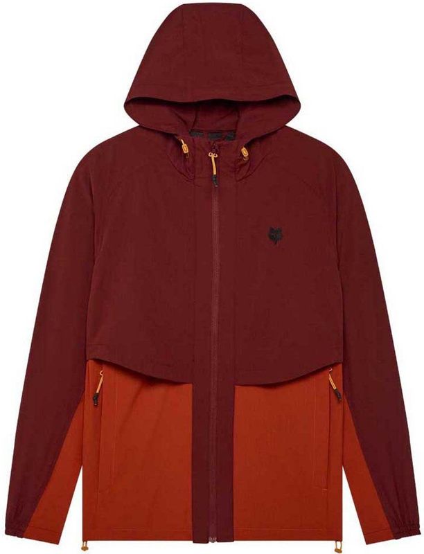 Fox Racing - Lfs Survivalist - Windjack - Zwart - 4-way Stretch, Vaste Capuchon, Ritszakken