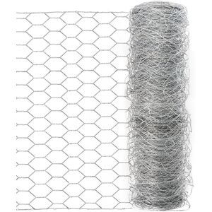 JGS Premium - Garden Omheining van Gevogelte - 16.5"" x 236"", Kippennetwerk voor Tuinieren, Dierenbarrière voor Kippen met 1"" Maaswijdte, Geschikt voor Huisdieren/Konijnen - Tuinafsluiting.