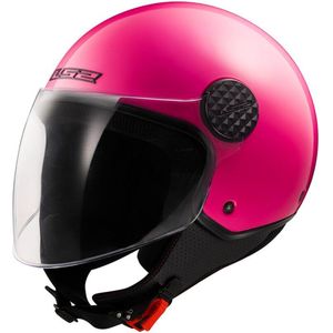 LS2 - OF558 Sphere Lux II - Open Helm - Zwart - KPA Materiaal