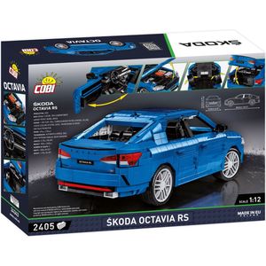 COBI Skoda Octavia IV RS Cars 1:12 - constructiespeelgoed - schaal 1:12 - 2622 blokken