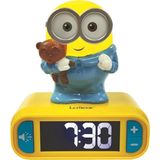 3D Kinderwekker - Minions - LCD-Scherm - Geluidseffecten - Snooze-Functie