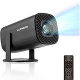 Lumenix - S2 Mini Beamer - Zwart - 4K Ultra HD - Smart TV Projector