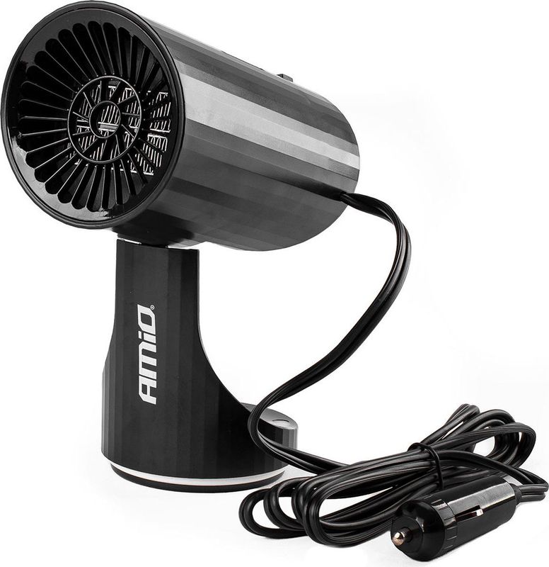 Autokachel Raamontdooier - Voorruitverwarming - Verwarming ventilator - 12 volt / 150W - Zwart