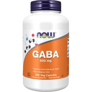 GABA 500mg Now Foods 200v-caps