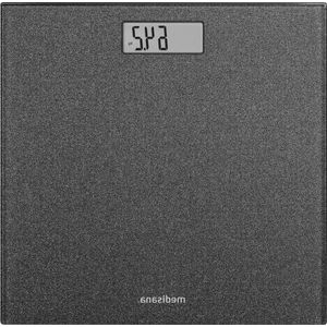 Digitale Personenweegschaal - Tot 180 Kg - Step-On Schakelaar - Zilver