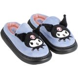 CERDÁ - Kuromi Pantoffels - Zwart - Officieel Gelicentieerd Product - Antislip
