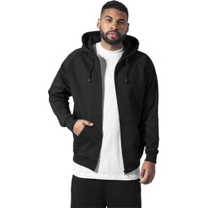 Urban Classics Basic Zip Hoody Zwart 3XL