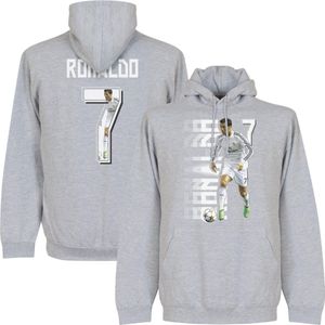 Ronaldo 7 Gallery Hooded Sweater - Grijs - Kinderen - 128