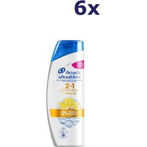 Head & Shoulders - Shampoo - Citrus Fresh - 2in1 - 270ml x 6