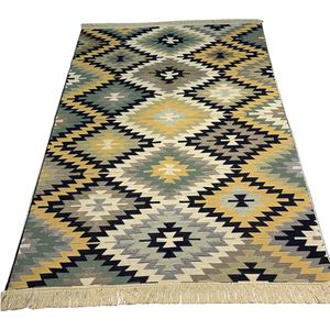 Kelim Vloerkleed Ooterhout - Kelim kleed - Kelim tapijt - Turkish kilim - Oosterse Vloerkleed - 120x180 cm