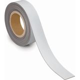 Magneetband maul beschrijfbaar 10mx40mmx1mm wit | Rol a 1 stuk