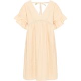 DreiMaster - Jurk - Beige crème - A-lijn